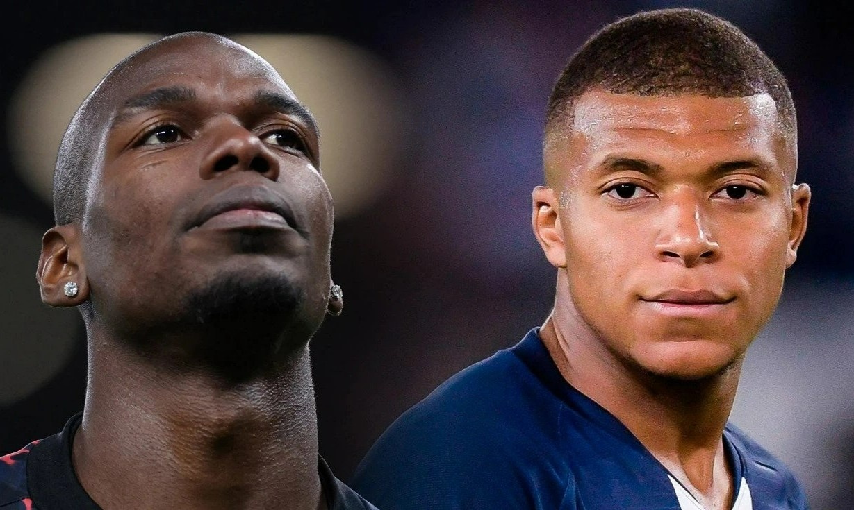 Phan ung cua Mbappe khi anh em Pogba to nhau hinh anh