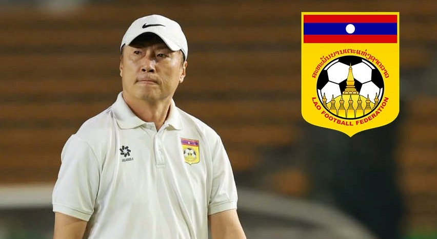 Lao chia tay HLV nguoi Han Quoc hinh anh