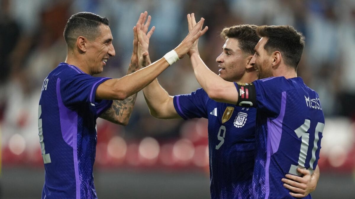 Tuyen Argentina co the thay doi nhan su vao gio chot hinh anh