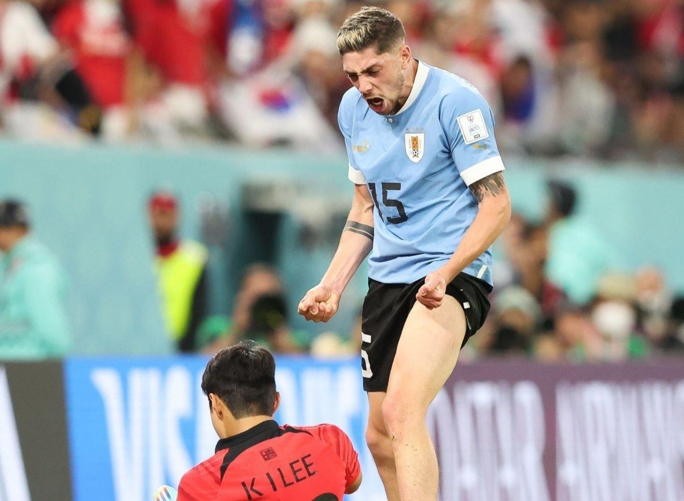 Sao Real het vao cau thu Han Quoc sau cu tac bong hinh anh