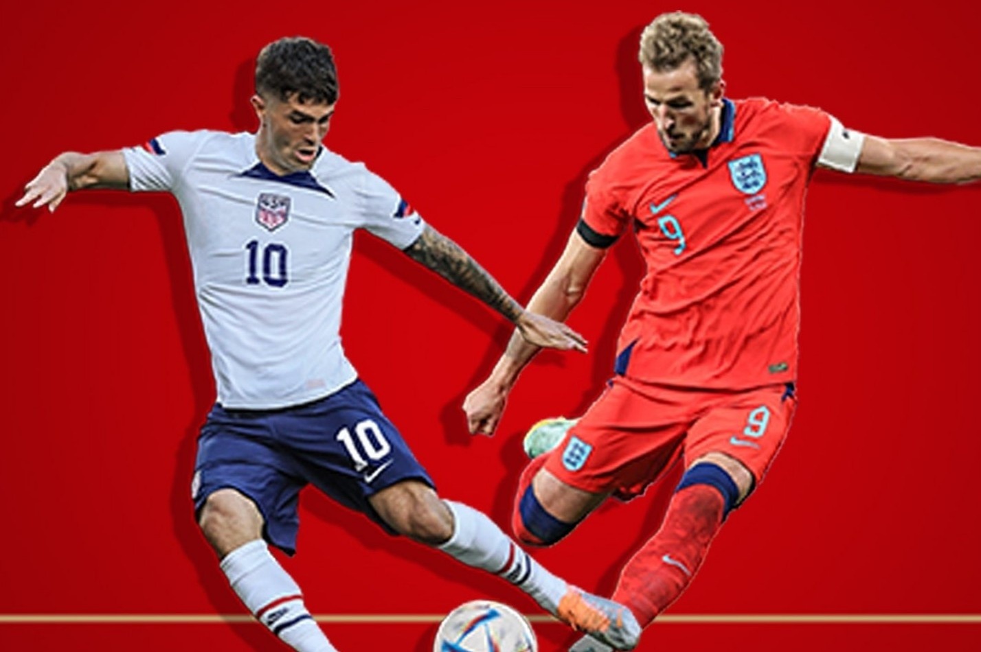 Dong doi thanh doi thu o tran Anh gap My hinh anh