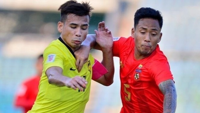 Malaysia thang Myanmar tren san khach hinh anh