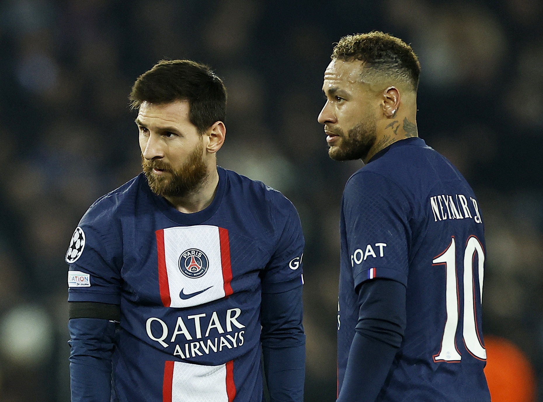Neymar va Messi khien PSG roi loan hinh anh