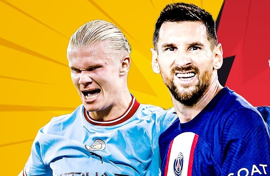 Haaland co the vuot Messi trong cuoc dua Qua bong vang hinh anh