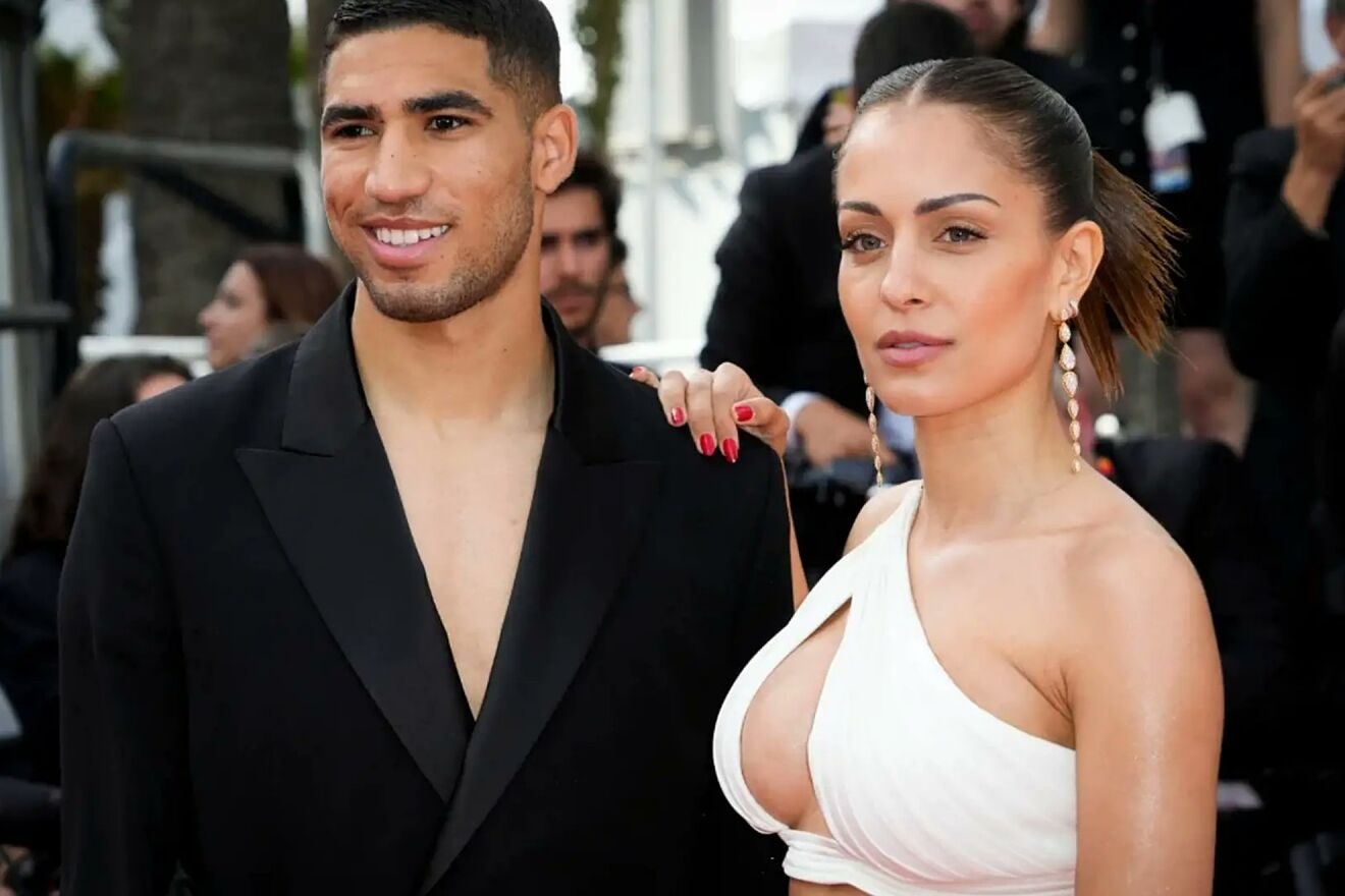 Nu dien vien bi chi trich vi doi tien Hakimi hinh anh