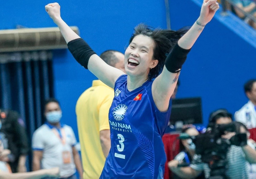 Bong chuyen nu Viet Nam gianh quyen du giai CLB the gioi hinh anh