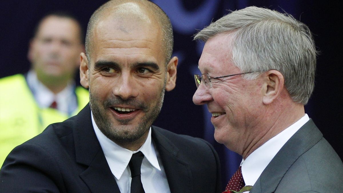 Pep sanh ngang Sir Alex va Wenger hinh anh