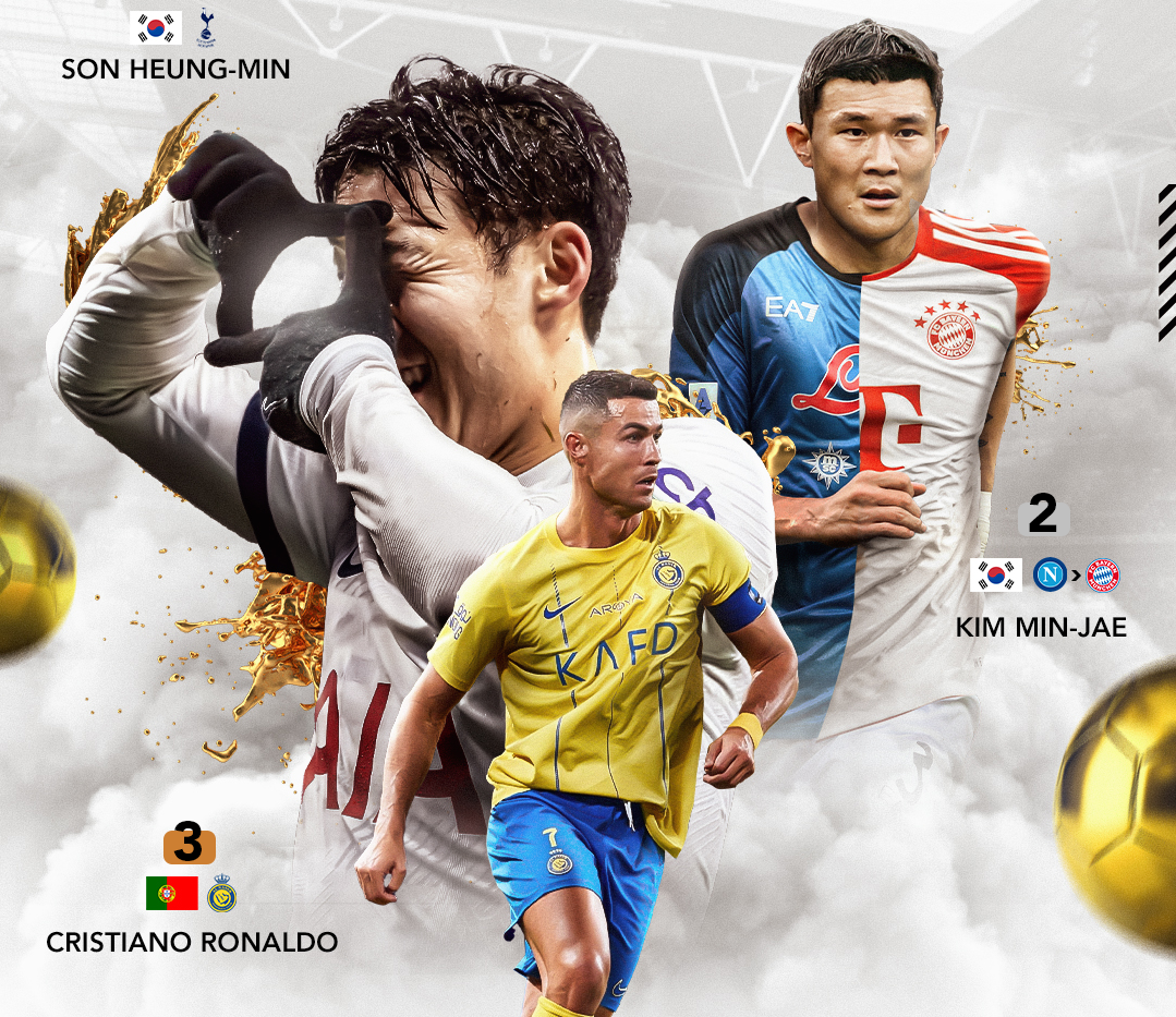 Son Heung-min vuot Ronaldo de gianh Qua bong vang chau A 2023 hinh anh