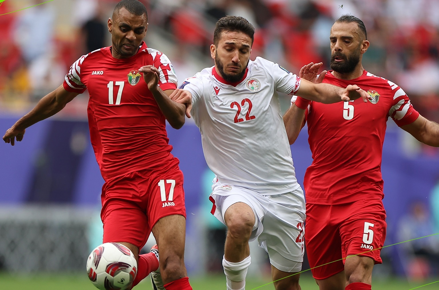 Highlights Tajikistan 0-1 Jordan: Chien tich lich su hinh anh