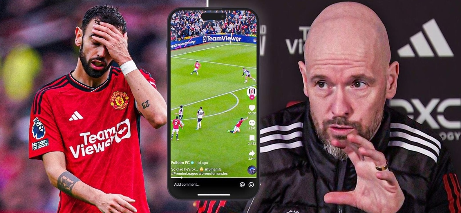 Ten Hag noi gian khi Bruno Fernandes bi mia mai hinh anh