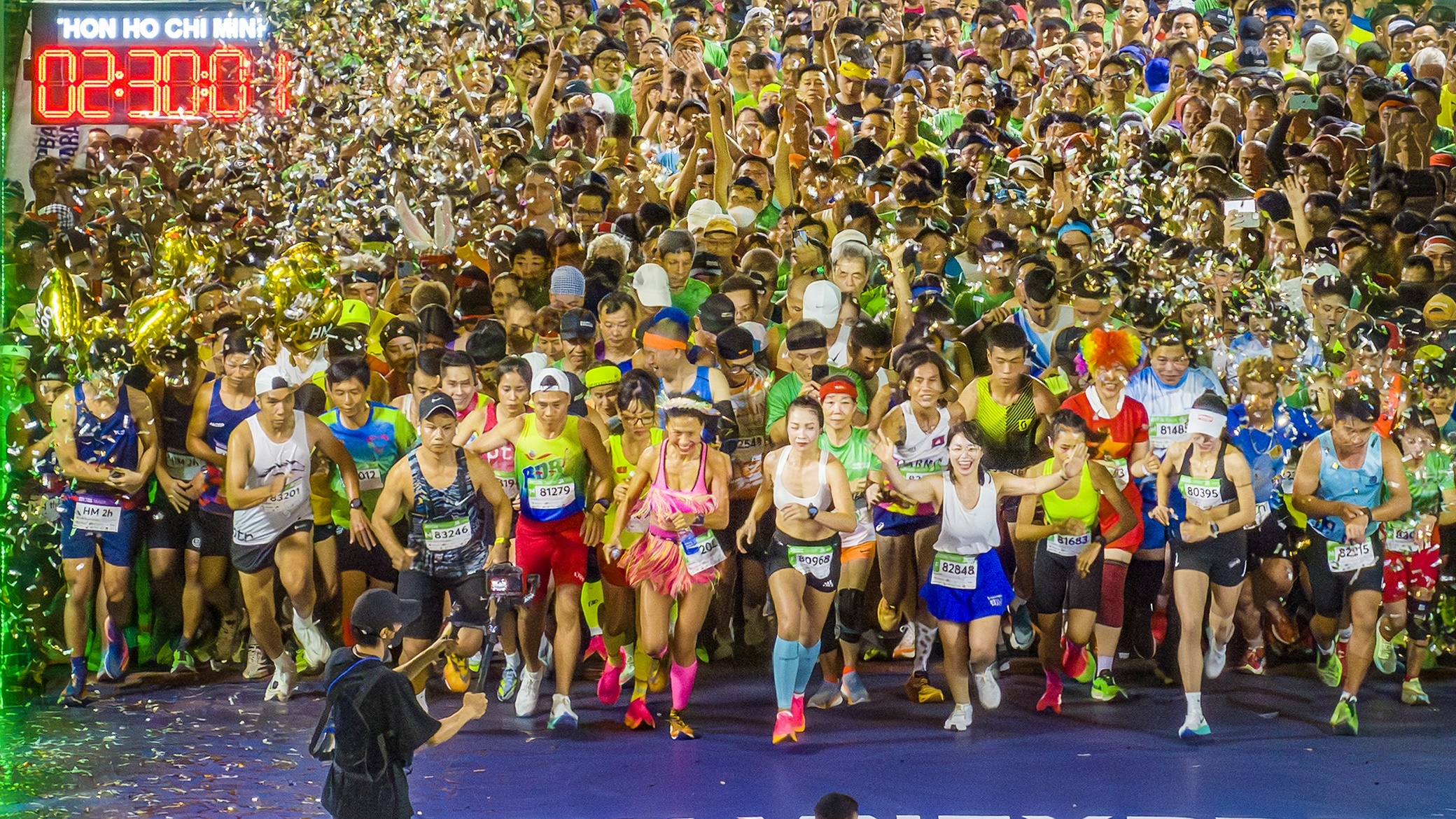 Giai chay dem TP.HCM chung kien nhieu bat ngo hinh anh