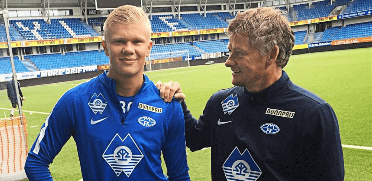 Solskjaer ba lan khuyen MU mua Haaland hinh anh