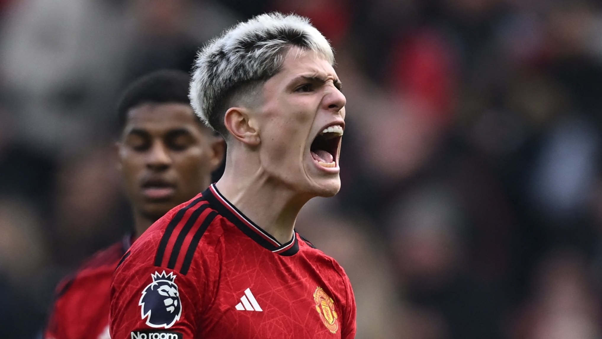 Phong do dang kinh ngac cua Garnacho hinh anh