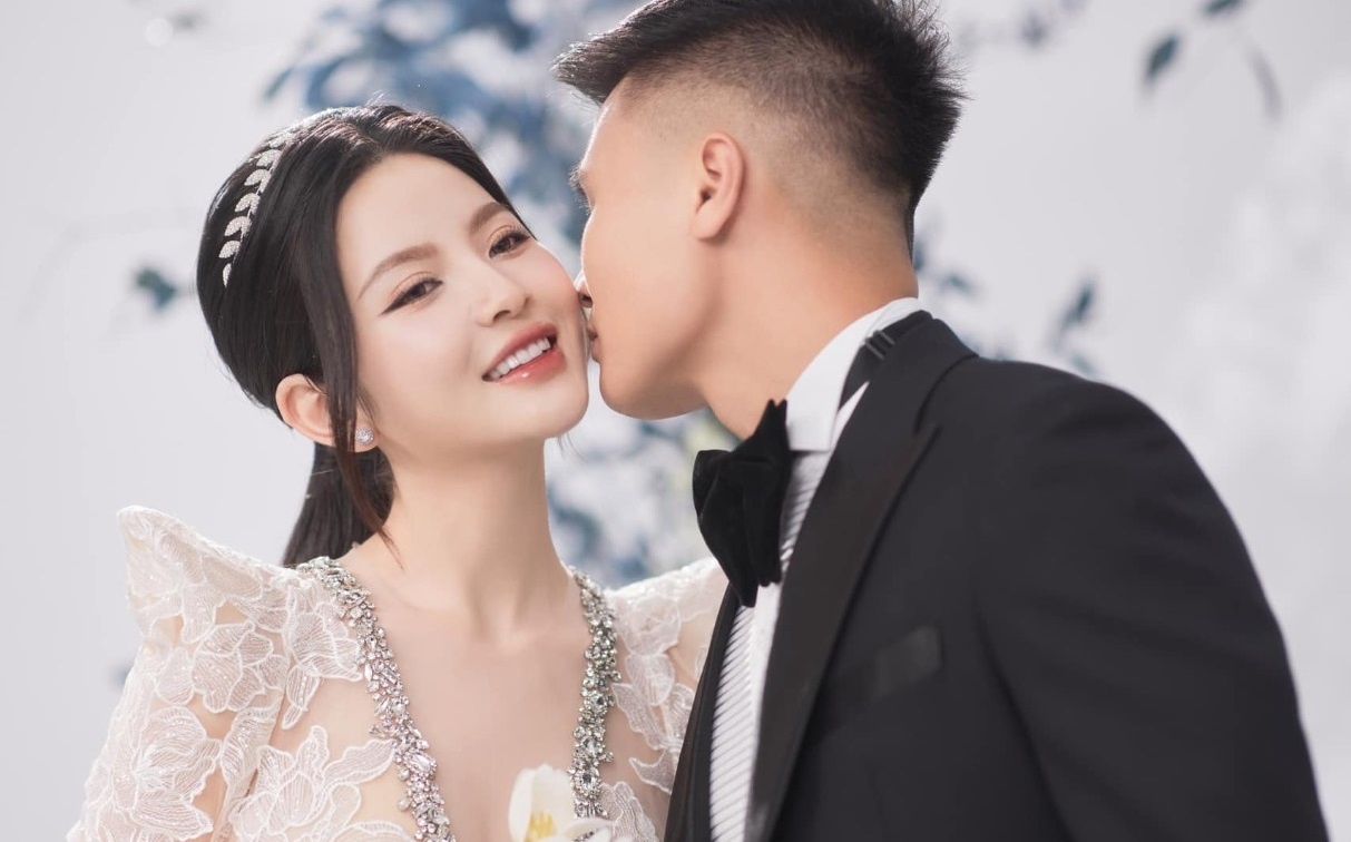 Anh cuoi cua Quang Hai, Chu Thanh Huyen hinh anh