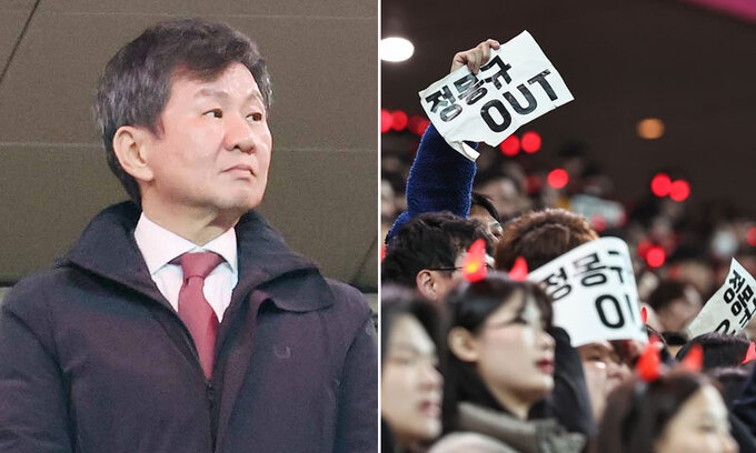 CDV Han Quoc xo xat trong tran dau voi Thai Lan hinh anh