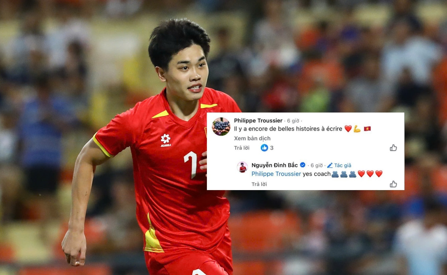 HLV Troussier nhan nhu Dinh Bac hinh anh