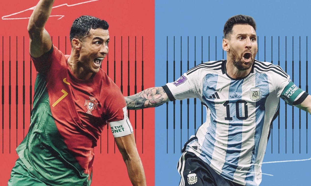 Messi vi dai nhat lich su, Ronaldo dung hang 10 hinh anh