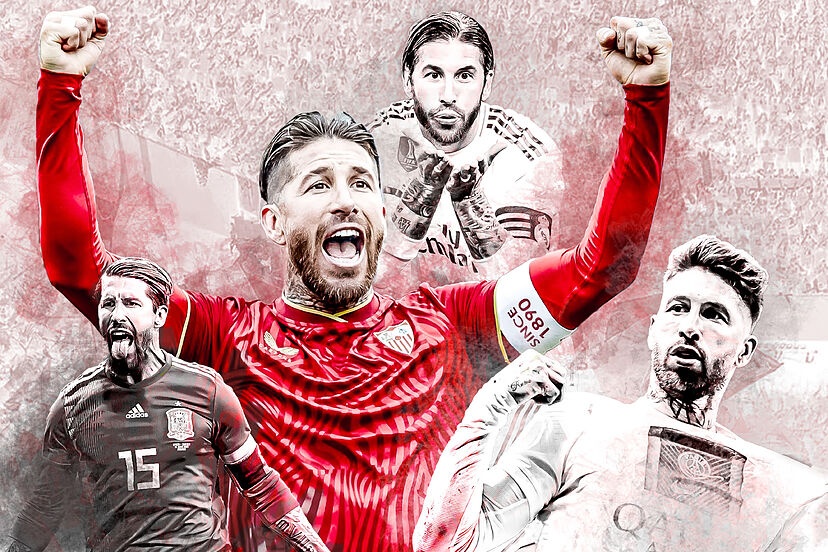 Sergio Ramos van gay ngo ngang hinh anh