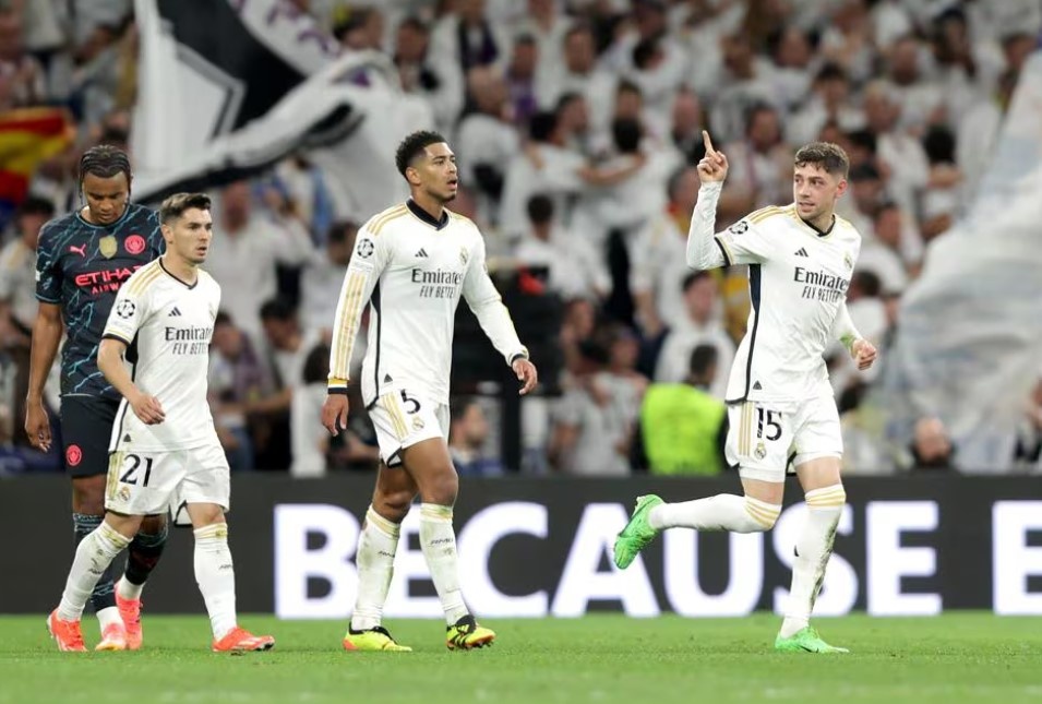 Real dau Man City anh 1