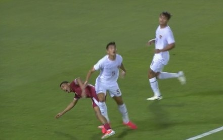 U23 Indonesia dau Qatar anh 1