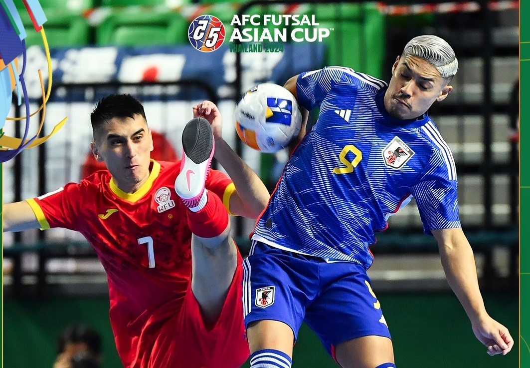 Dia chan xay ra o giai futsal chau A hinh anh