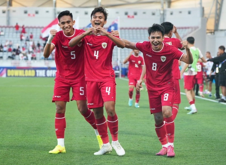U23 Indonesia nhan chim Jordan hinh anh