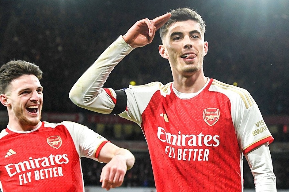 Havertz an mung che gieu Chelsea hinh anh