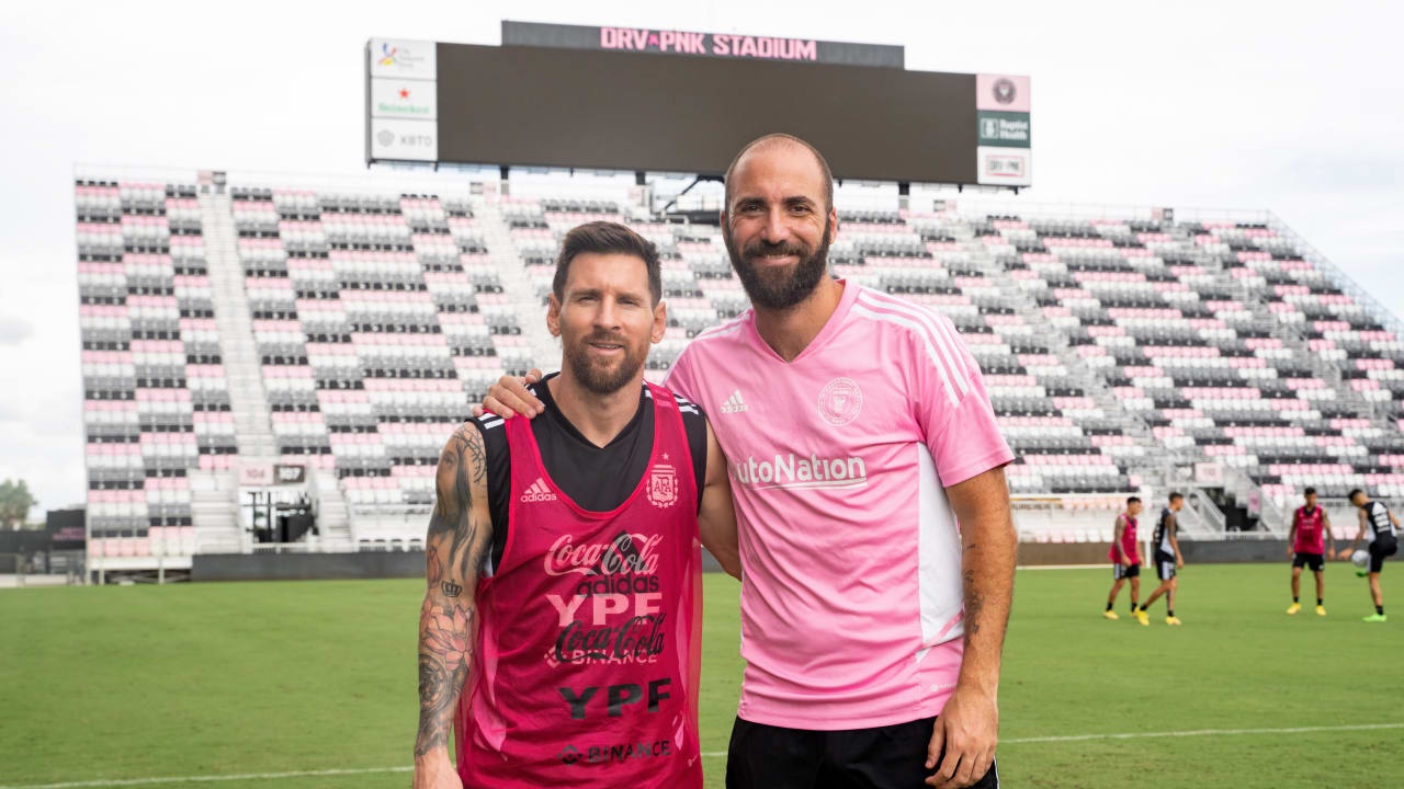 Messi se soan ngoi Higuain tai Inter Miami hinh anh