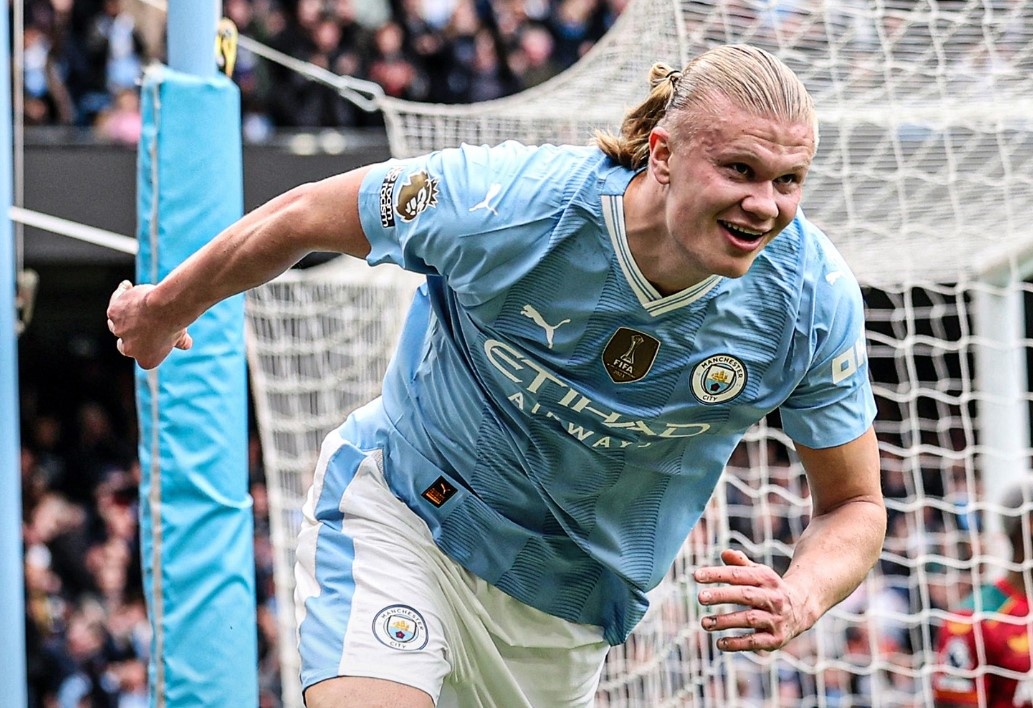 Haaland dap tat hy vong cua Arsenal hinh anh