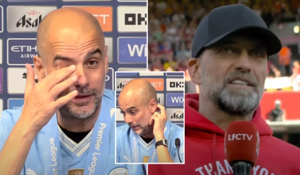 Pep Guardiola bat khoc khi noi ve Jurgen Klopp hinh anh