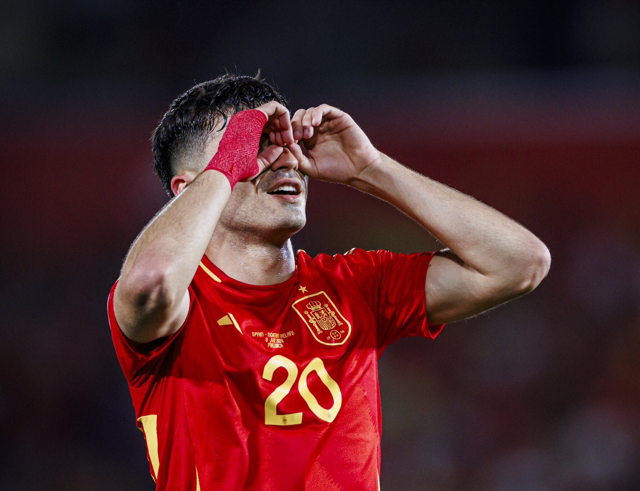 Tuyen Tay Ban Nha ghi 10 ban sau 2 tran giao huu hinh anh