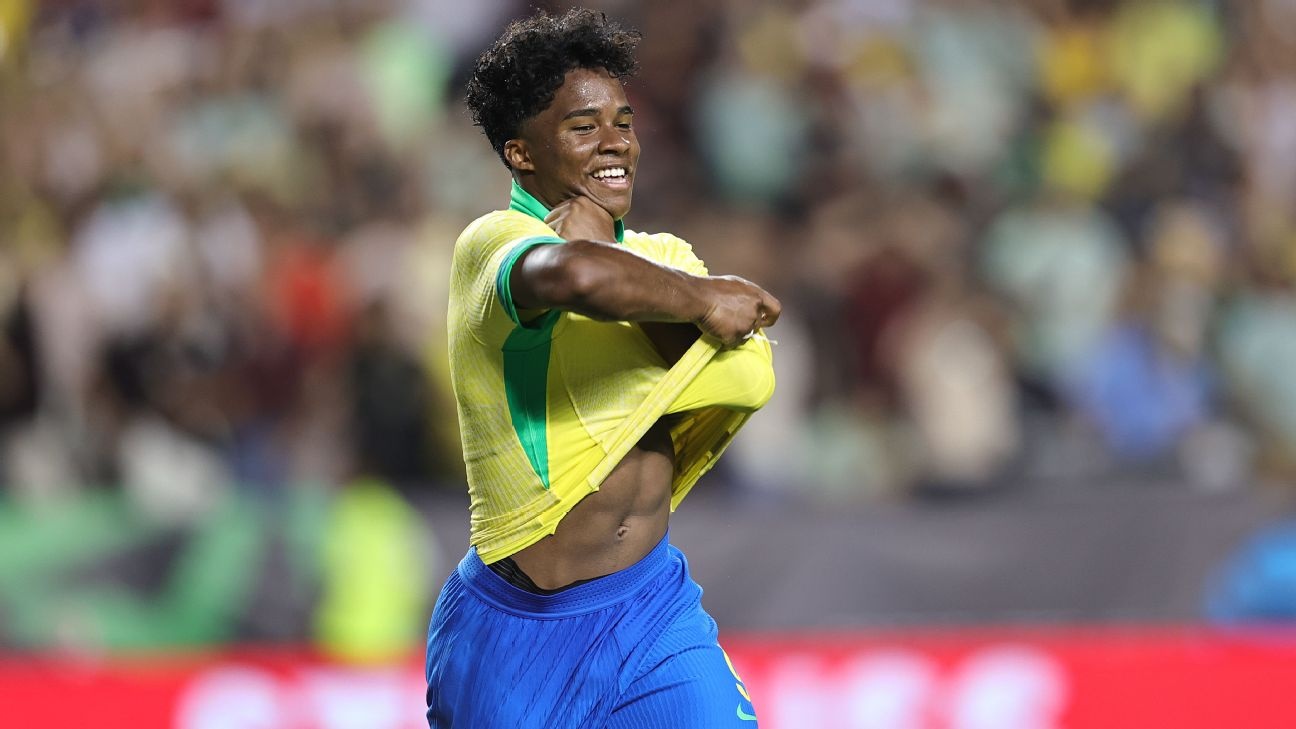 Than dong Endrick giup Brazil thang kich tinh hinh anh