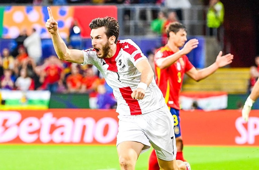 Tay Ban Nha dau Georgia anh 4