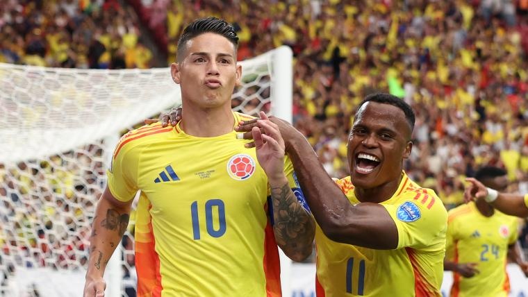 Ha Panama, Colombia vao ban ket Copa America hinh anh