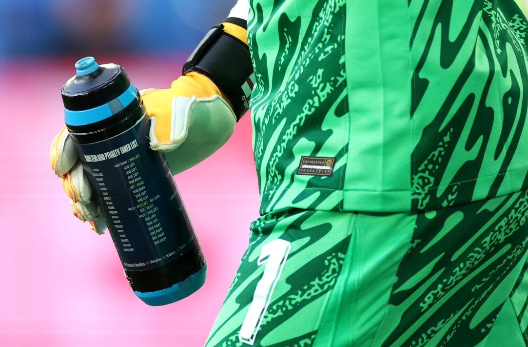 Tai lieu tren chai nuoc giup tuyen Anh vao ban ket EURO hinh anh