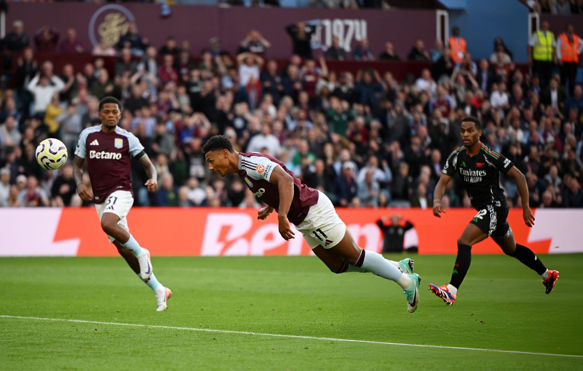 Aston Villa vs Arsenal anh 1