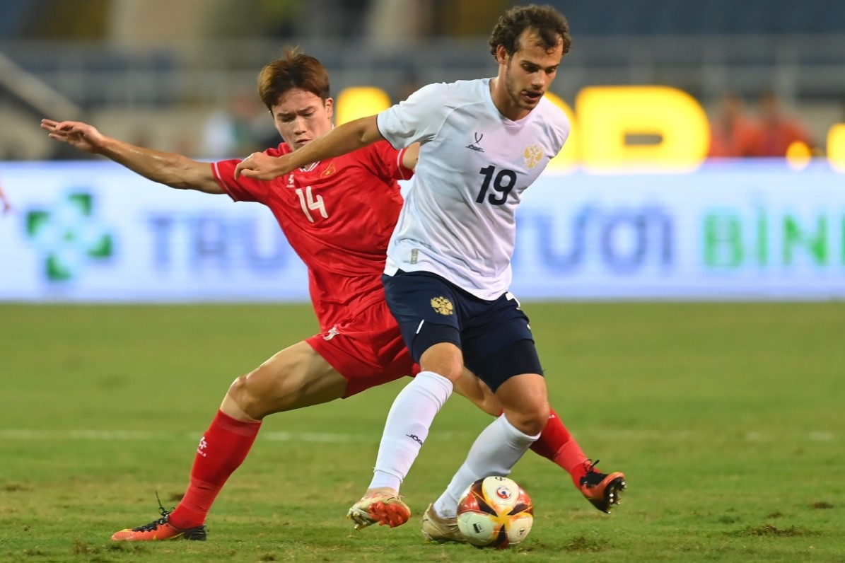 tuyển Việt Nam vs Nga ảnh 1 tuyen Viet Nam vs Nga anh 1