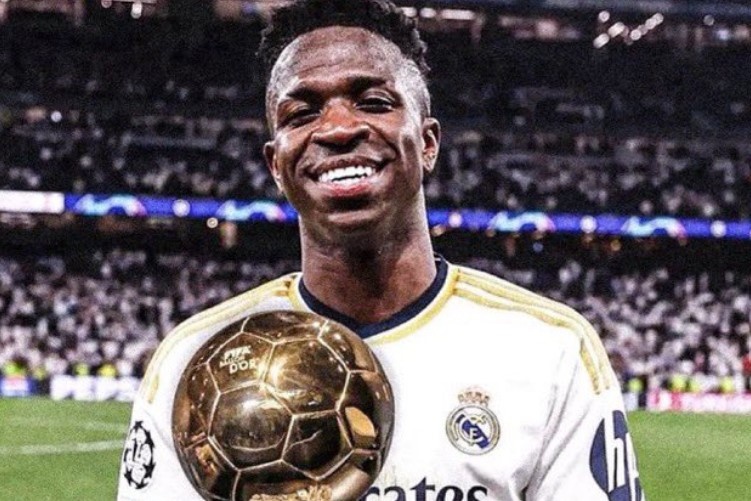 Marca: 'Vinicius gianh Qua bong vang 2024' hinh anh