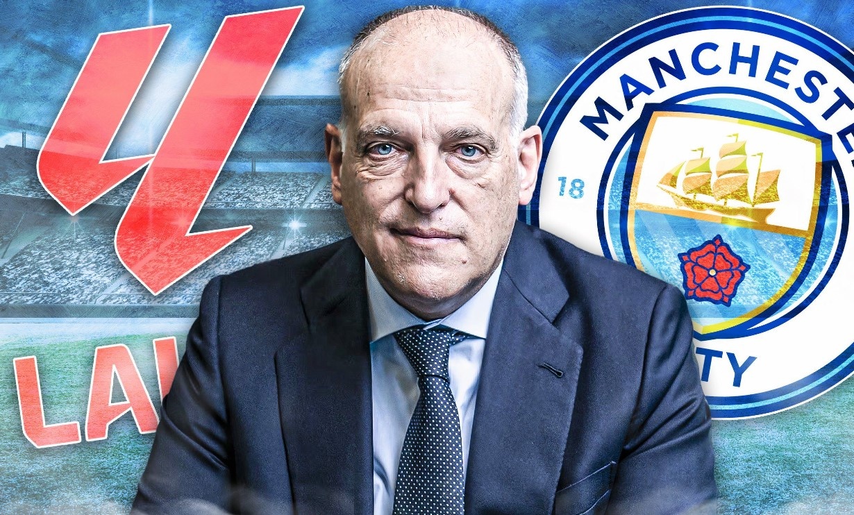 Chu tich La Liga mia mai Premier League hinh anh