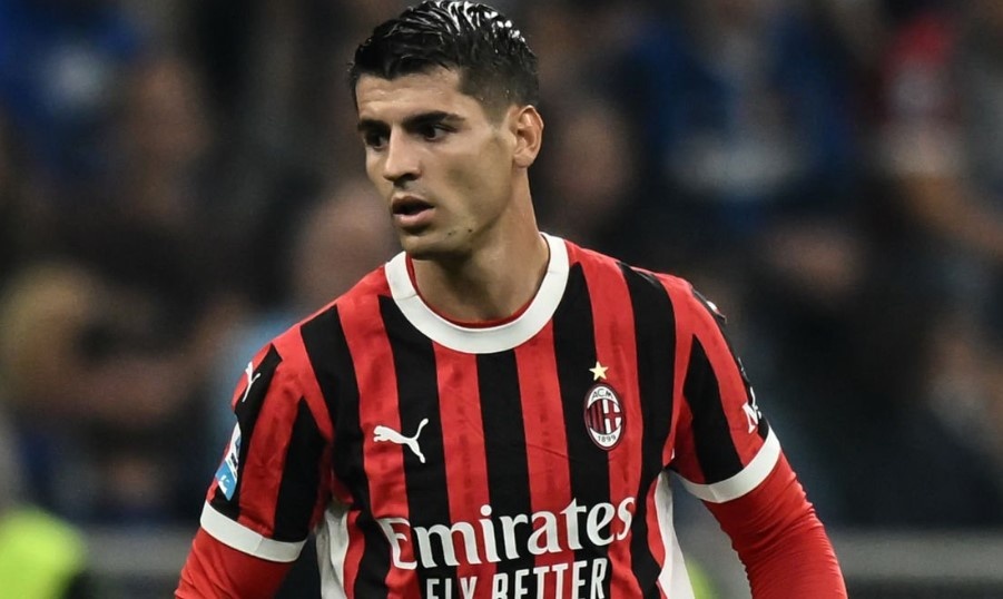 Milan lao dao vi Morata hinh anh