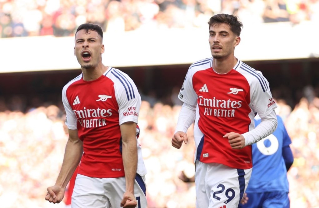 Arsenal bang diem Man City hinh anh