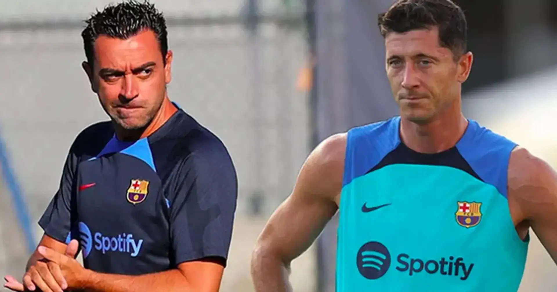 Xavi da sai ve Lewandowski hinh anh