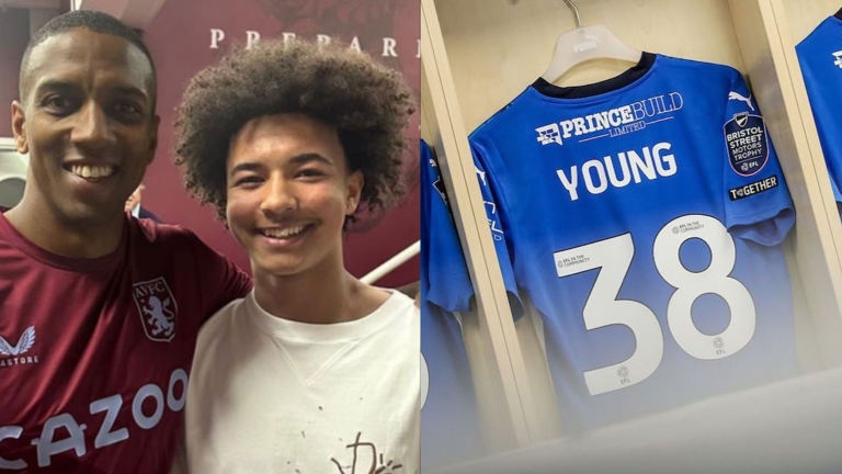 Cap cha con duy nhat cung thi dau o Anh mua nay hinh anh