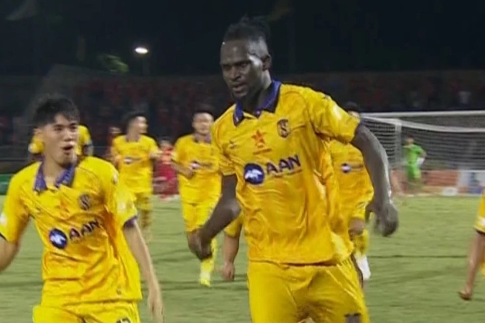 Highlights CLB Binh Dinh 2-2 SLNA: Ruot duoi kich tinh hinh anh