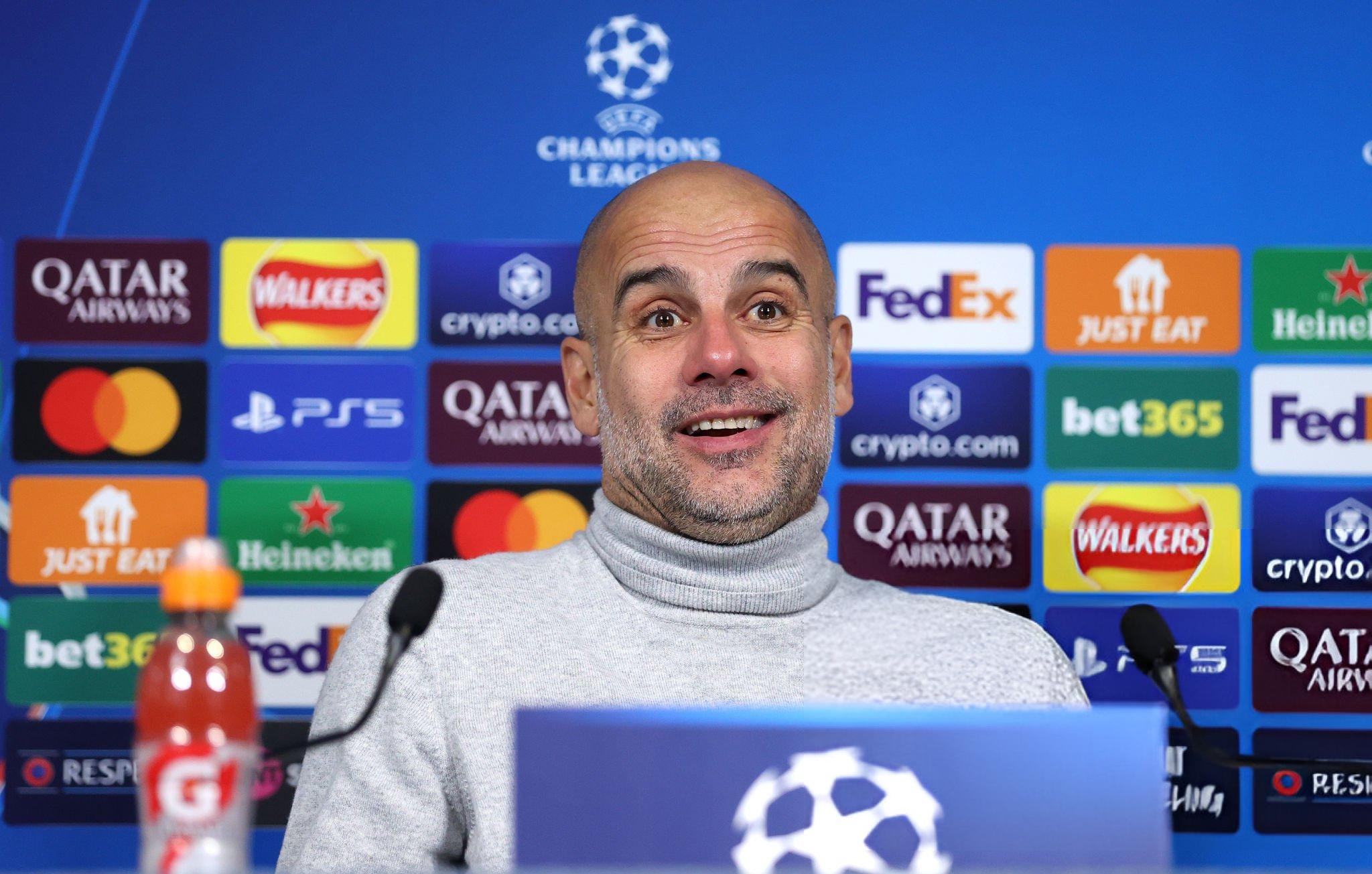 Phan ung cua Pep khi MU sap bo nhiem Amorim hinh anh