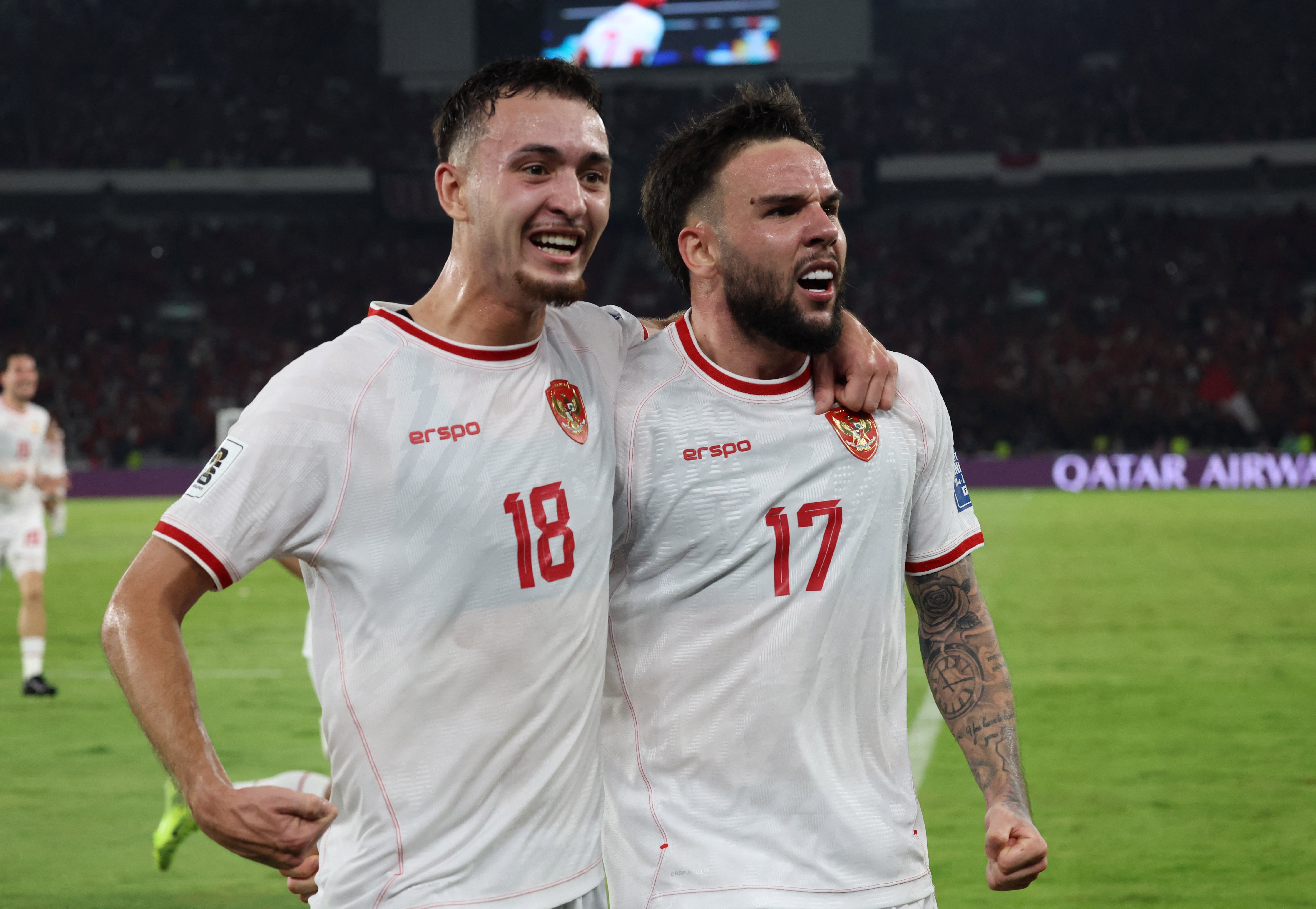 Thang Saudi Arabia, cau thu Indonesia noi gi hinh anh