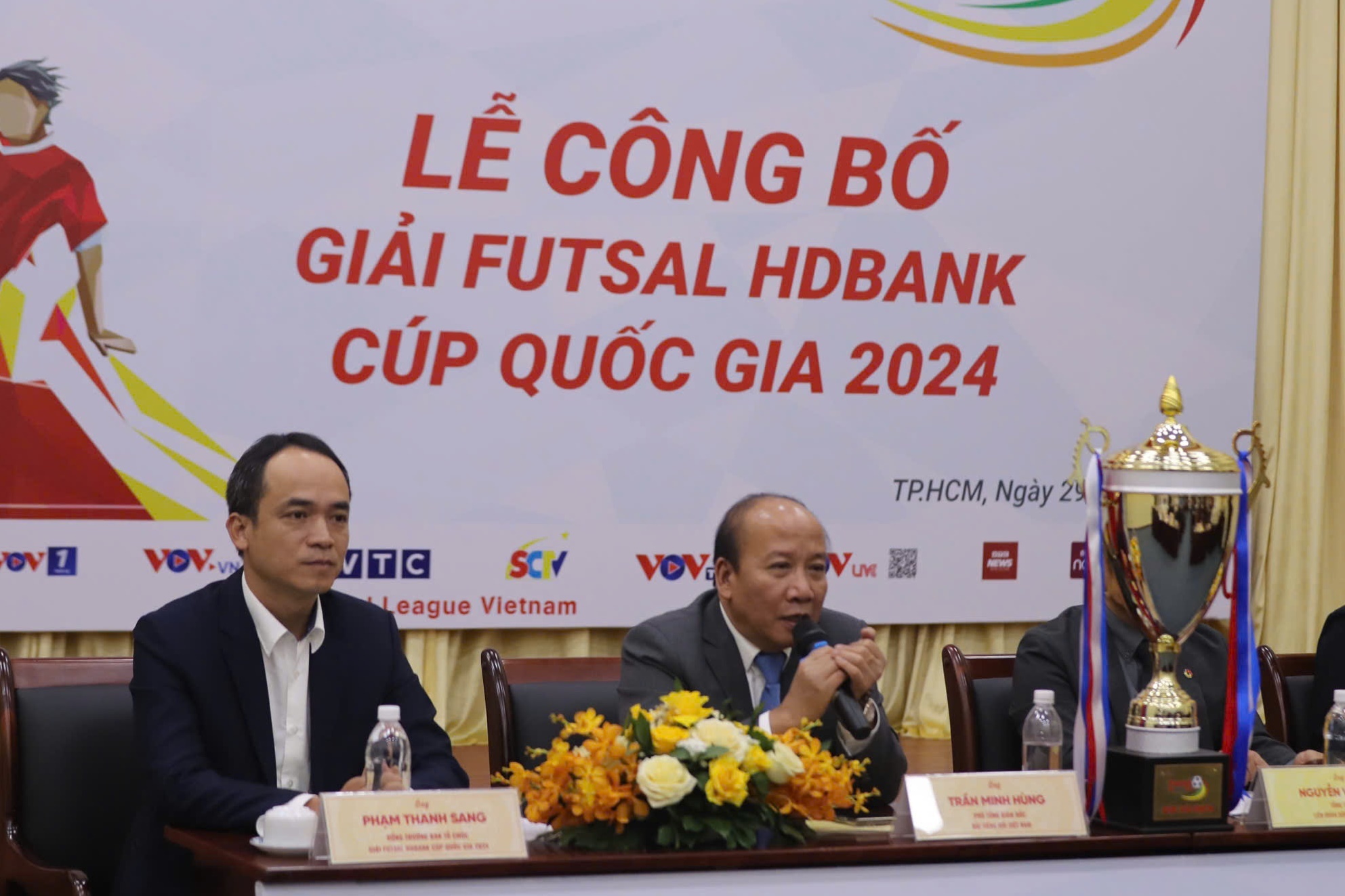 Bat ngo cho doi o giai futsal Cup Quoc gia 2024 hinh anh