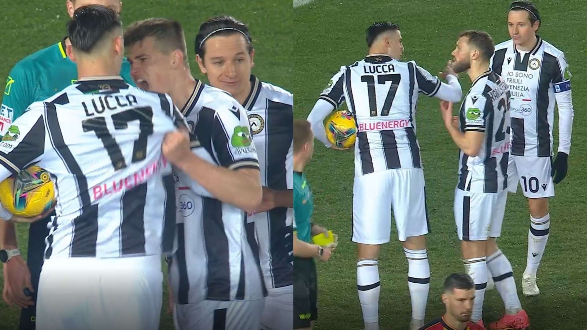 Tien dao Serie A bi ca doi tay chay khi ghi ban hinh anh