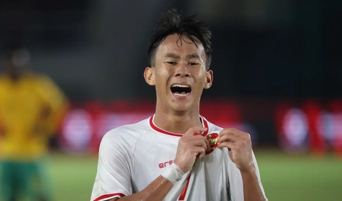 Ghi 2 ban phut bu gio, U17 Indonesia co thanh tich hoan hao hinh anh