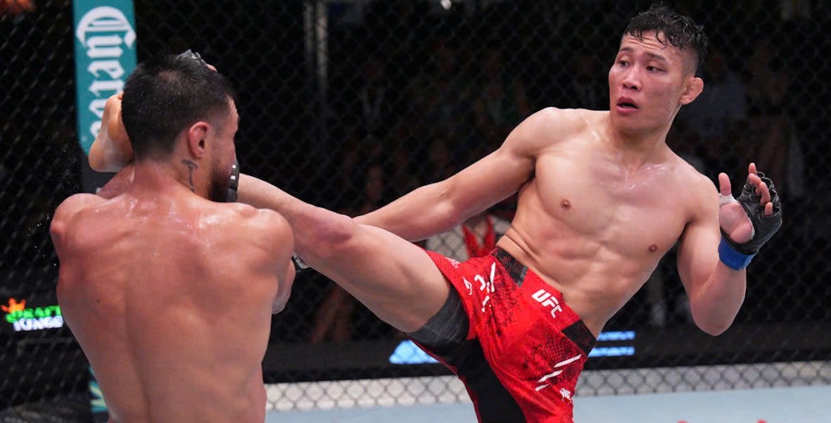 Quang Le tim kiem chien thang dau tien tai UFC hinh anh